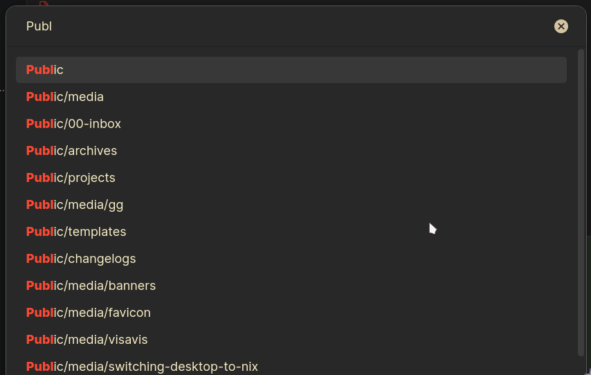 moving to public folder